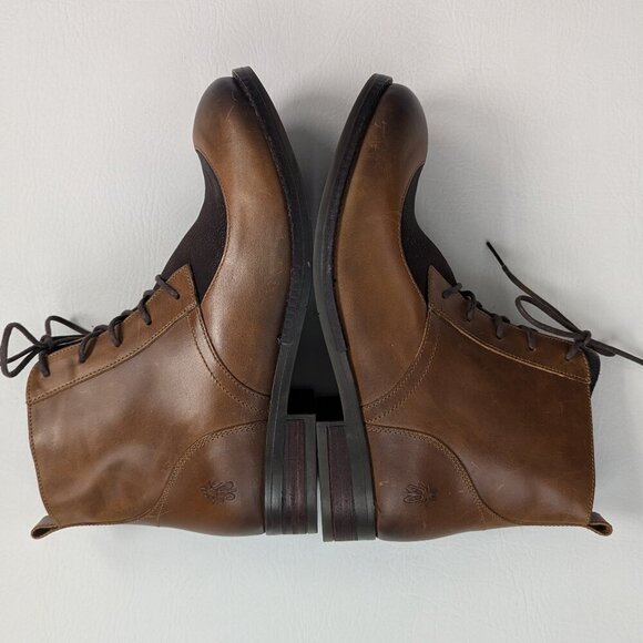 NWT Fly London Arty Ankle Boots Women's Size 11 - 11.5 Brown - Picture 4 of 9